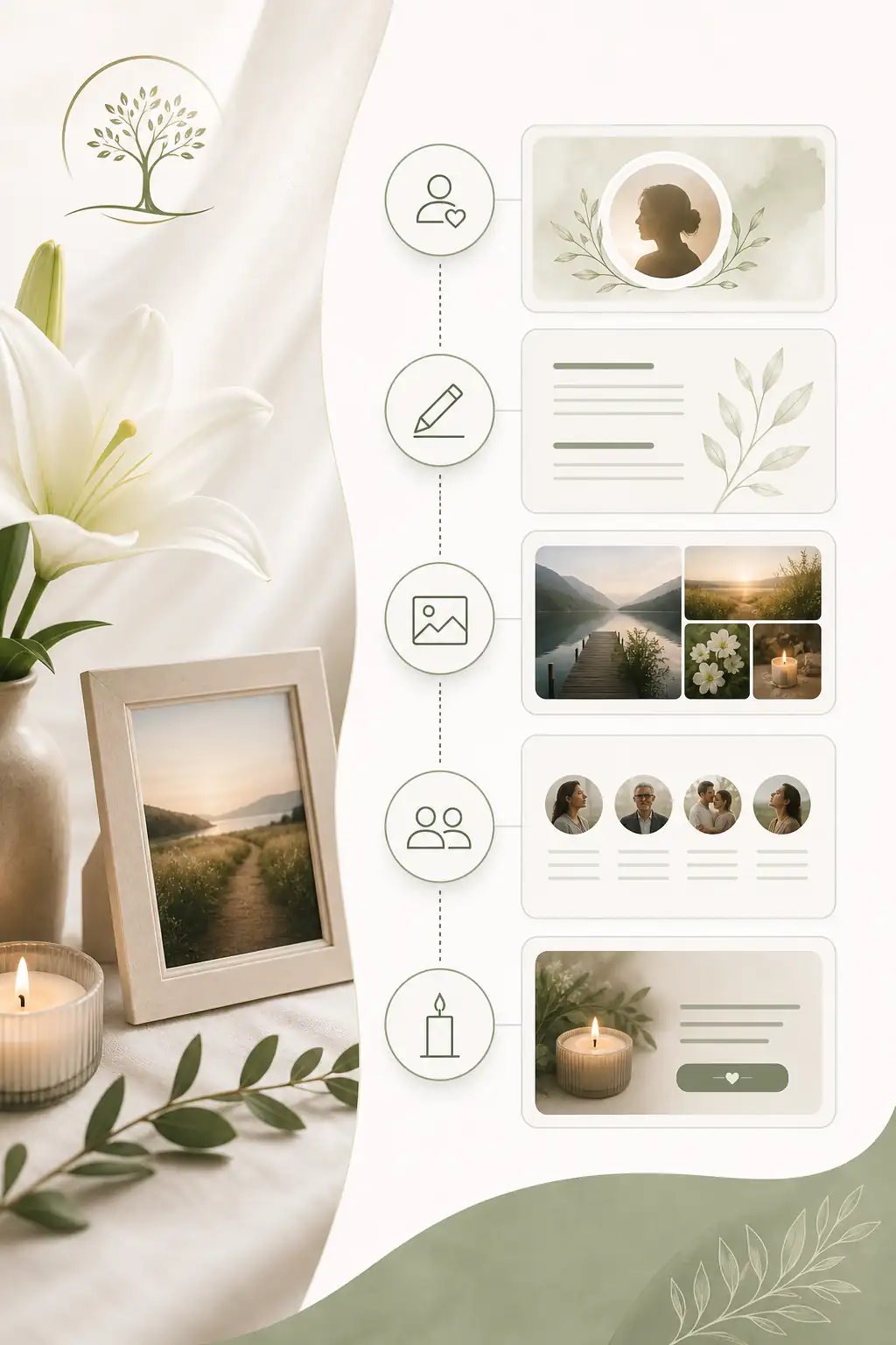 build an elegant tribute page planning support from Evaheld Memorials — visual about What it means to build an elegant tribute page for How do I build an elegant tr by Evaheld Memorials