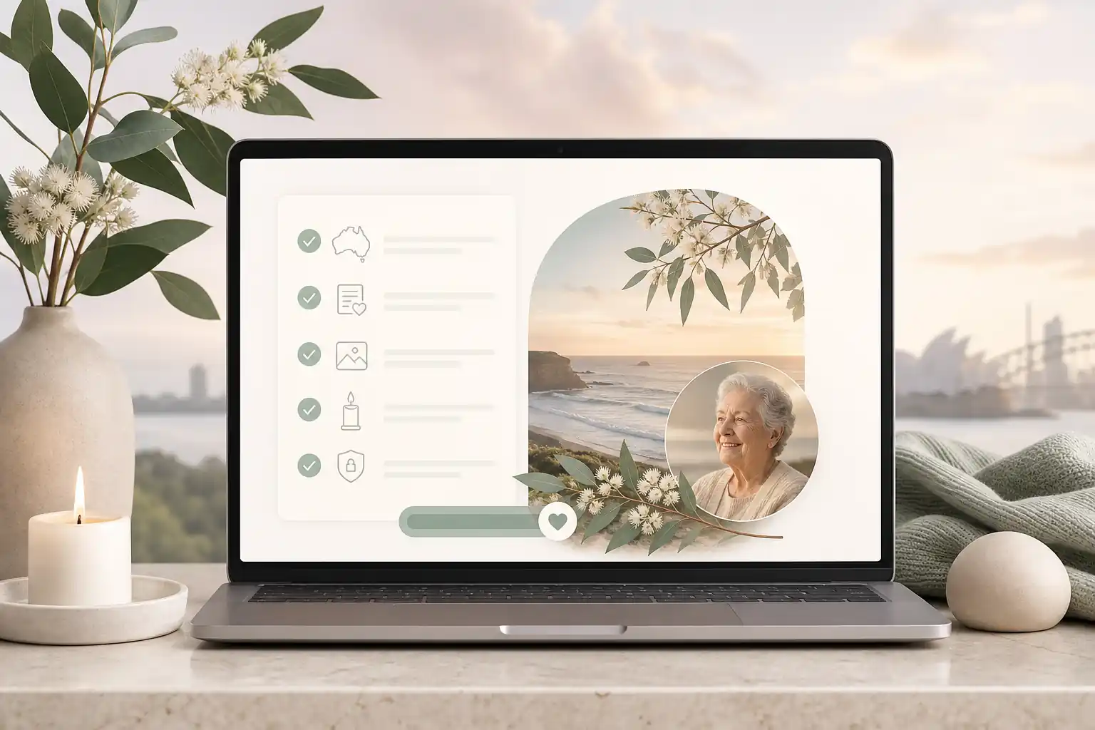 Family creating a tribute with Evaheld Memorials for how do I establish an Australian web obituary space