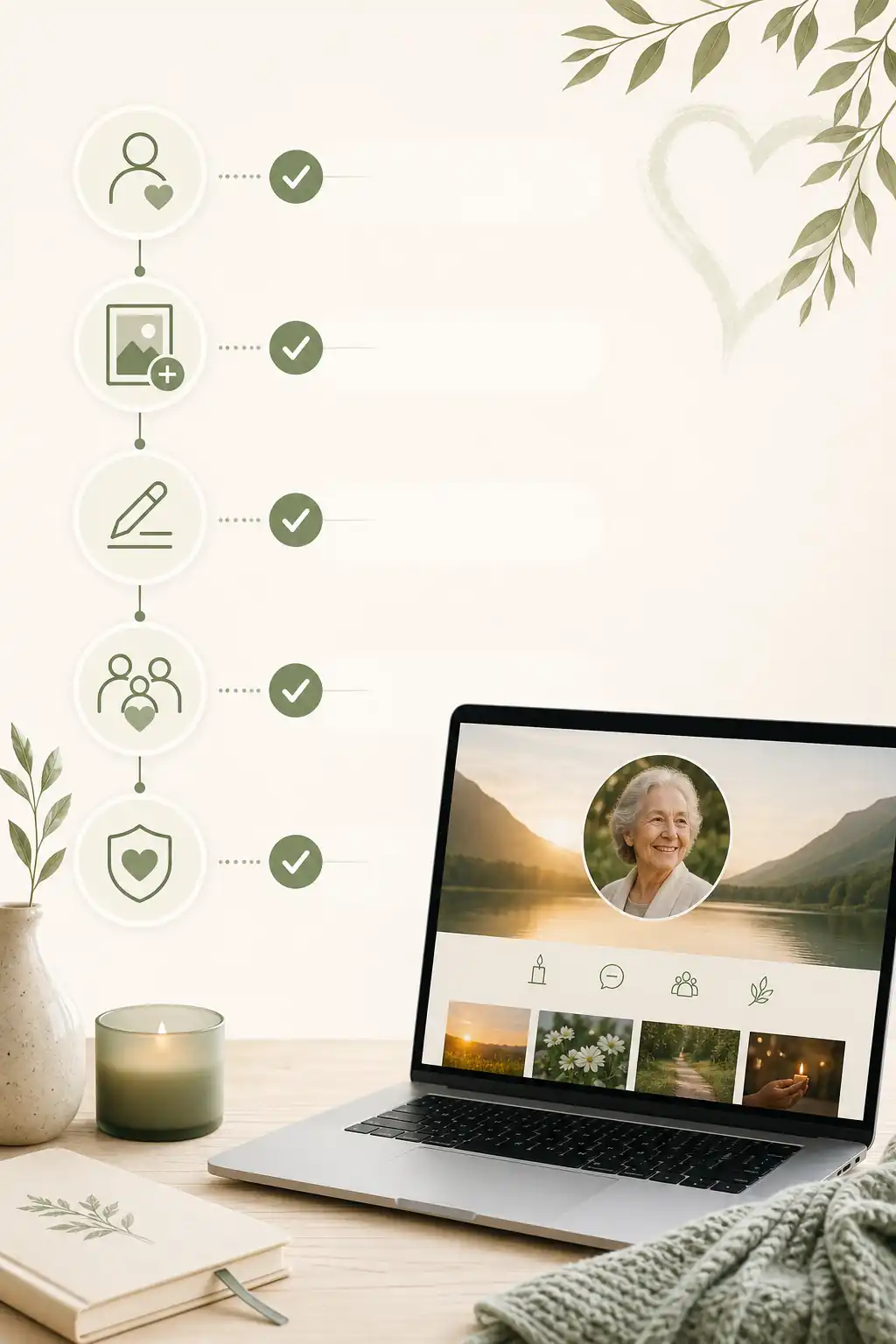 online memorial platforms with a one-time fee planning support from Evah — visual about What online memorial platforms with a one-time fee is for for What are the b by Evaheld Memorials