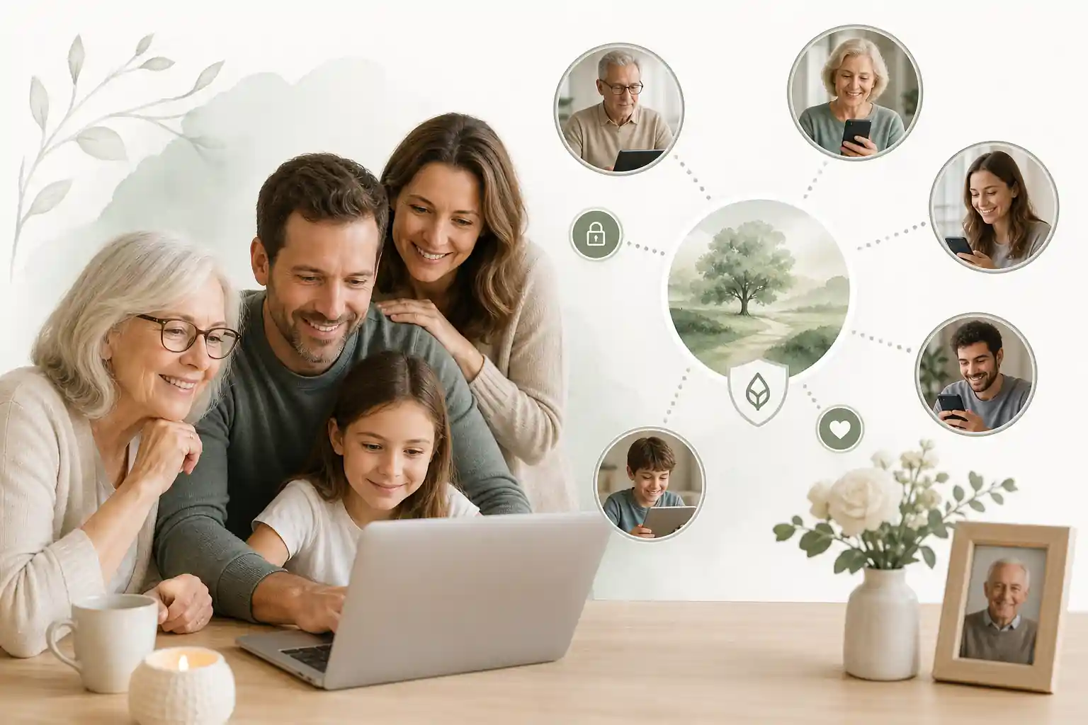 Evaheld Memorials online memorial website example — visual about Step-by-step instructions for simple virtual guestbooks for What are the best simple virtual guestb by Evaheld Memorials