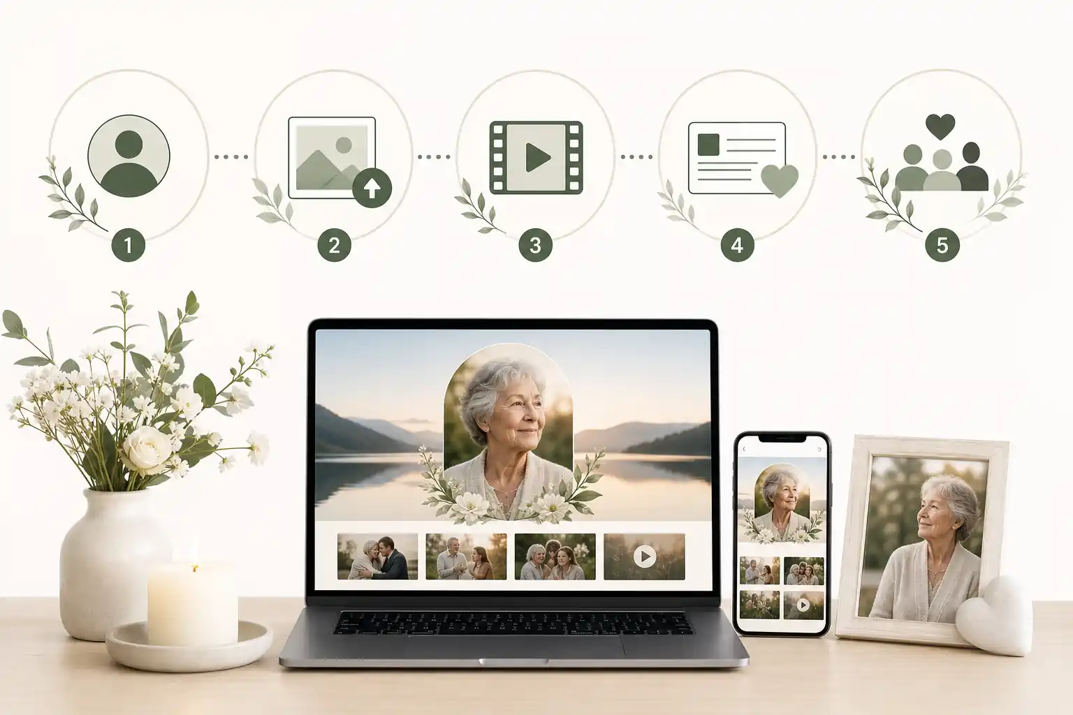 online memorial sites for photos and video planning support from Evaheld — visual about What online memorial sites for photos and video is for for What are the best by Evaheld Memorials