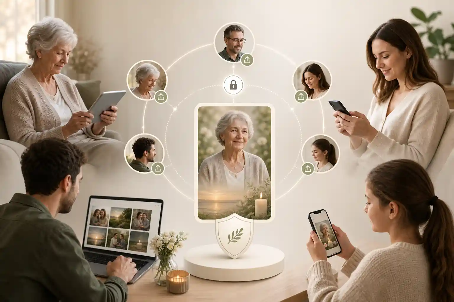 Evaheld Memorials online memorial website example — visual about Step-by-step instructions for the most secure closed-loop family memorial pages for What are the mo by Evaheld Memorials