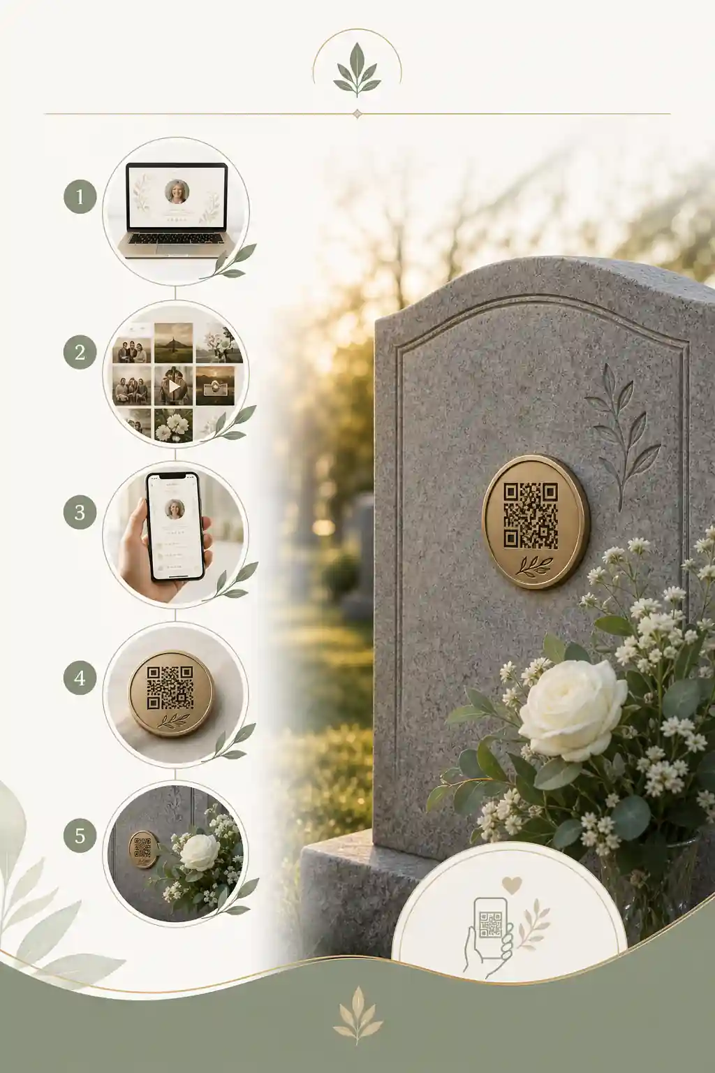 qr code service for a headstone planning support from Evaheld Memorials — visual about What qr code service for a headstone is for for What is the best QR code serv by Evaheld Memorials