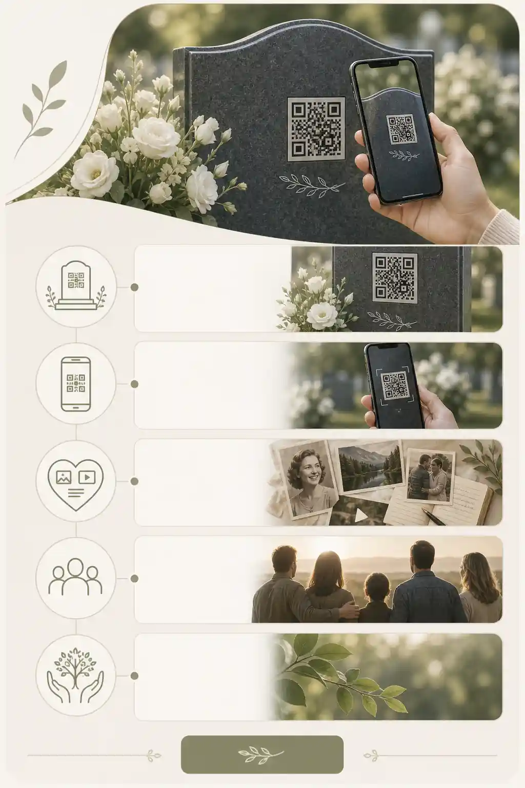 how do qr codes on headstones work planning support from Evaheld Memoria — visual about What how do qr codes on headstones work is for for How do QR codes on headst by Evaheld Memorials