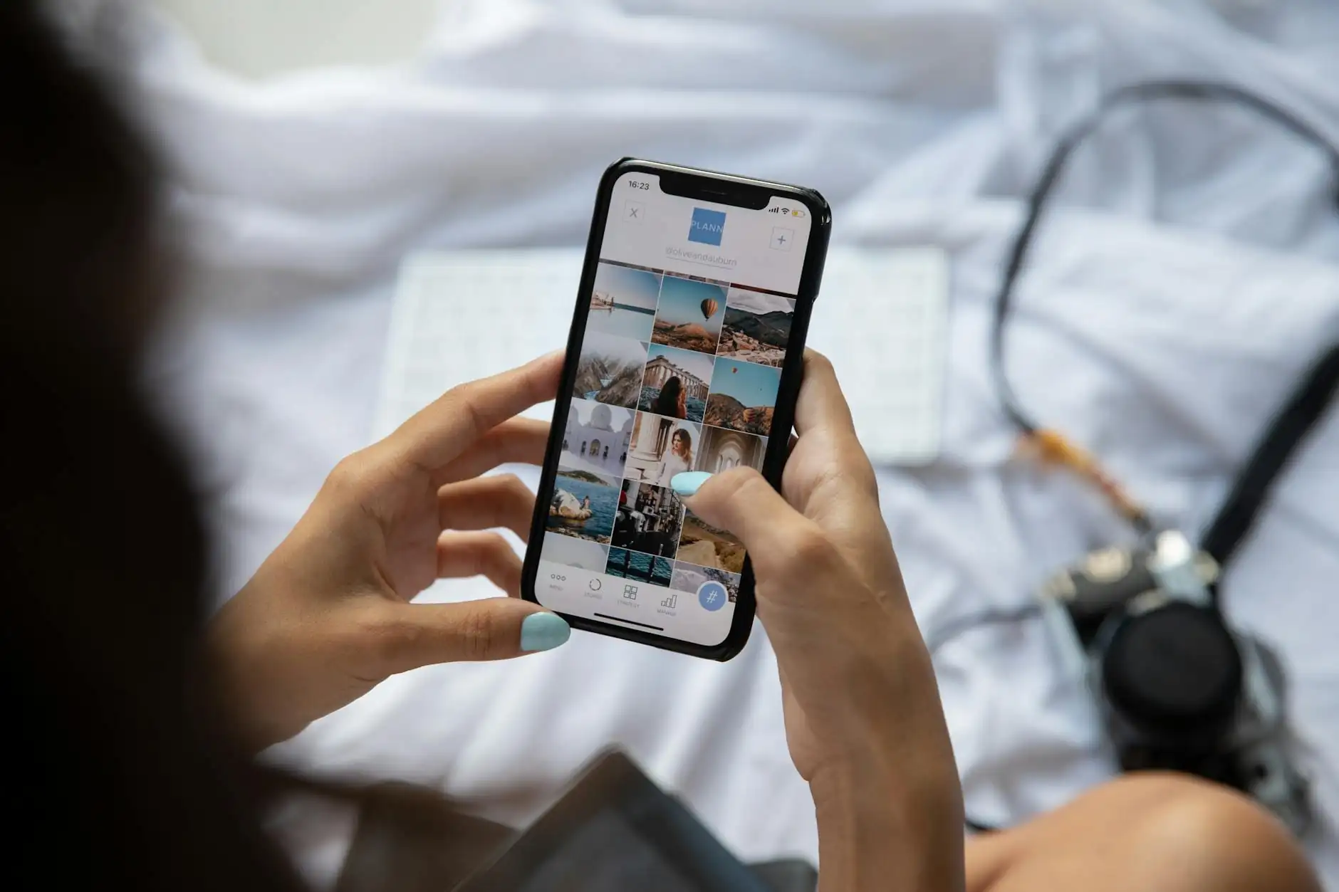 Preserving photos and social media on a phone with Evaheld Memorials — visual about How do you digitise printed photos and keepsakes? for Preserving Digital Memorie by Evaheld Memorials