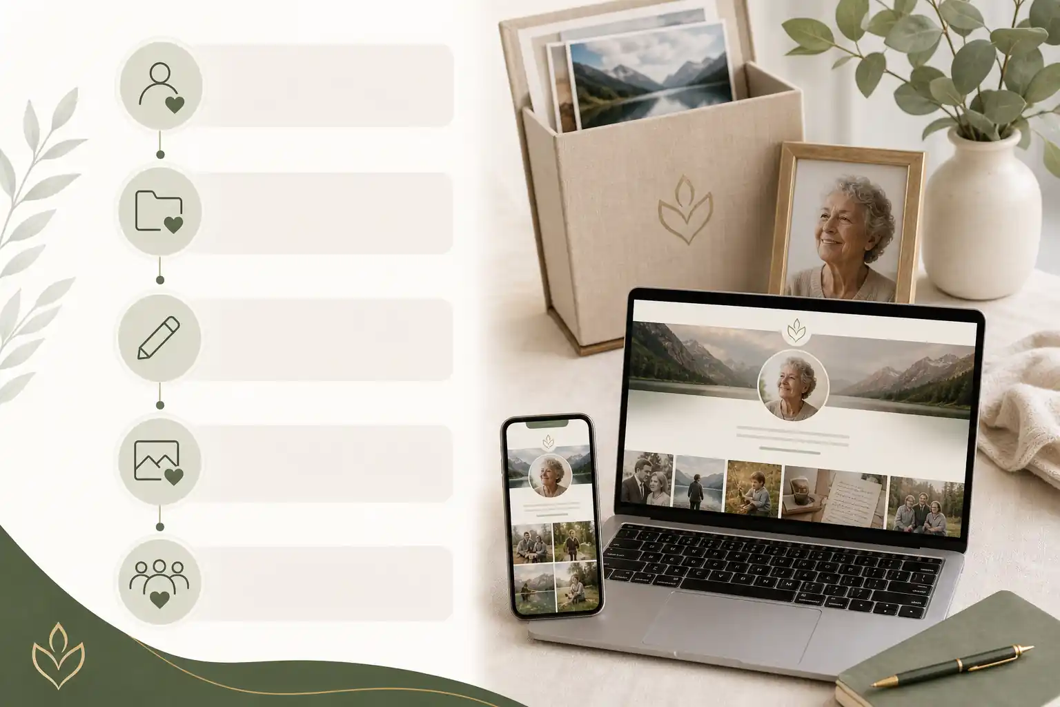 platforms for storing life stories planning support from Evaheld Memoria — visual about What platforms for storing life stories is for for What are the best platfor by Evaheld Memorials