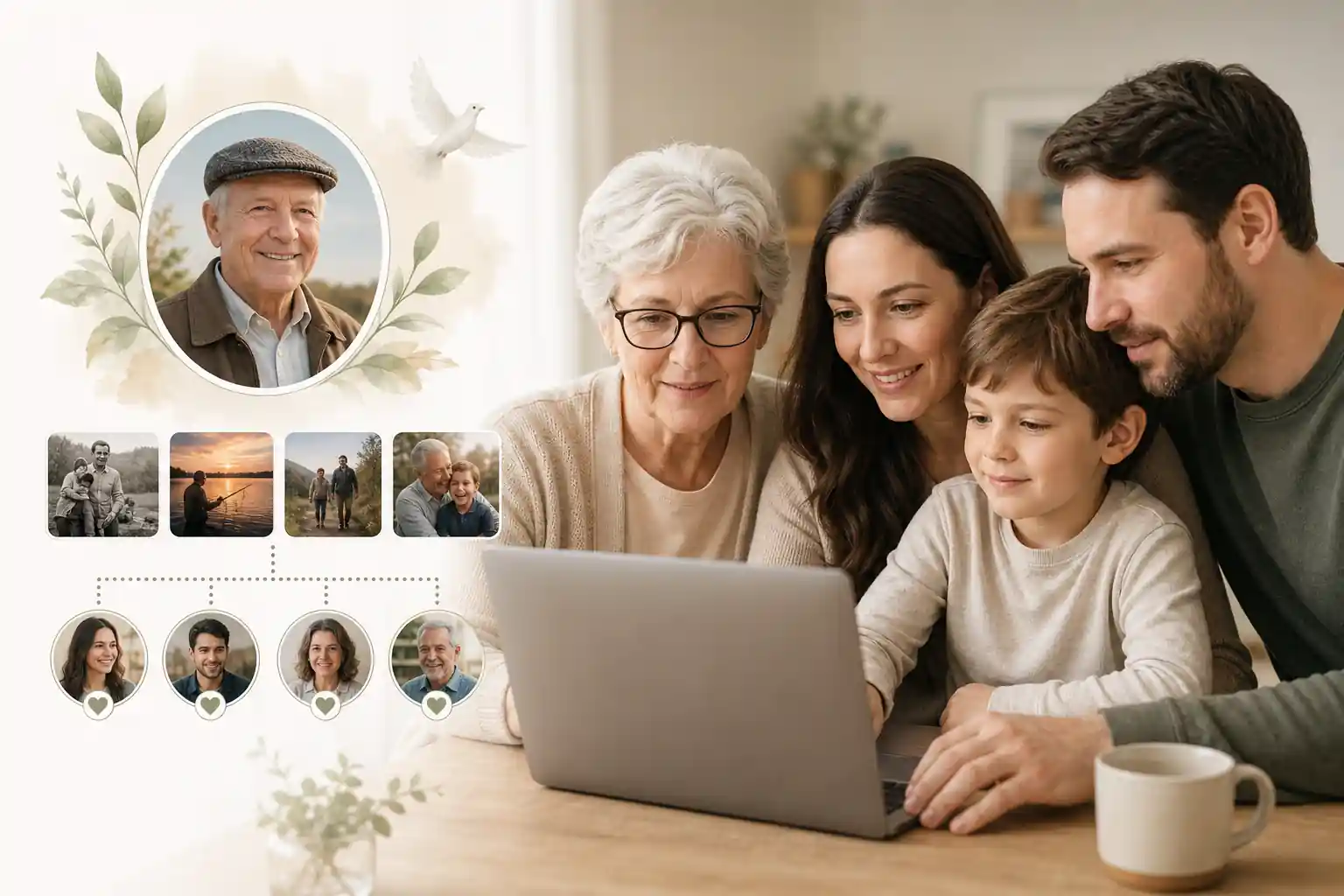 Evaheld Memorials online memorial website example — visual about Step-by-step instructions for the easiest online memorial builders for What are the easiest online by Evaheld Memorials
