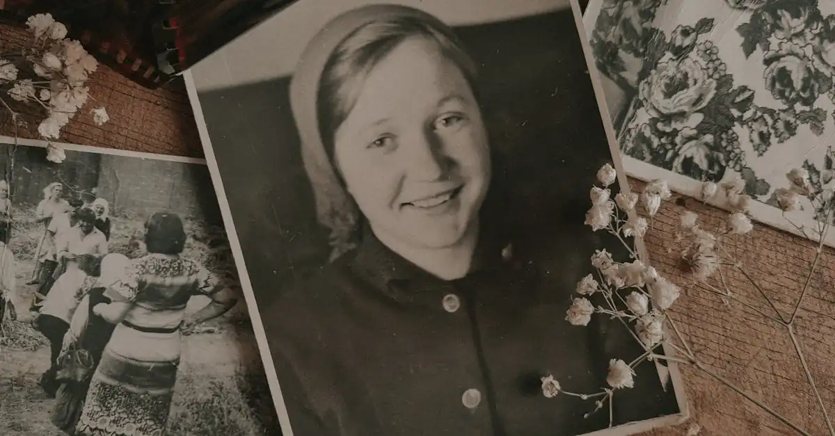 Celebration of life ideas and themes with family photos and flowers Evah — visual about How do you choose the right celebration of life theme? for 75+ Celebration o by Evaheld Memorials