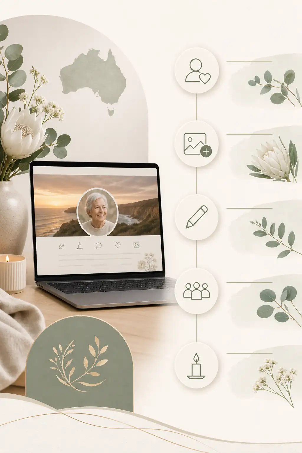 establish an australian web obituary space planning support from Evaheld — visual about When to establish an australian web obituary space for How do I establish an by Evaheld Memorials