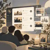 Moderated memorial messages awaiting review
