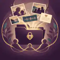 Digital memories preserved in a family archive