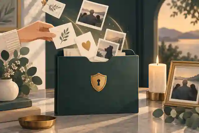 Guestbook memories preserved in a protected archive