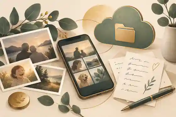 a digital legacy: Digital legacy photos and trusted access notes