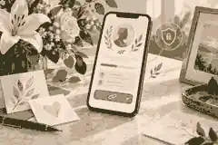 Memorial page with tribute cards and verified donation link