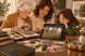 Three generations building a digital photo timeline