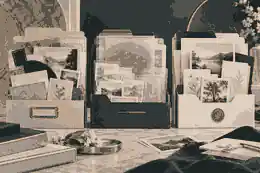AI-assisted memory vault with source and review folders