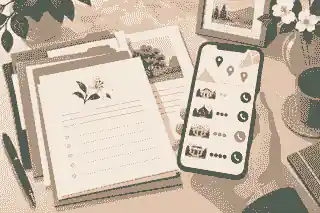 After-death documents and family task notes