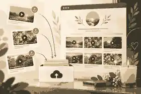 Organised archive of memorial video contributions