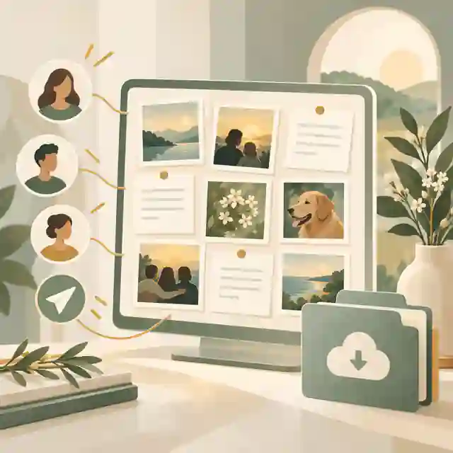 Preserved digital guestbook archive