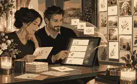 Family moderators reviewing memorial condolences