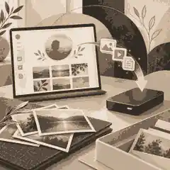 Memorial archive export with backup copies