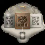 QR memorial plaque materials with privacy lock