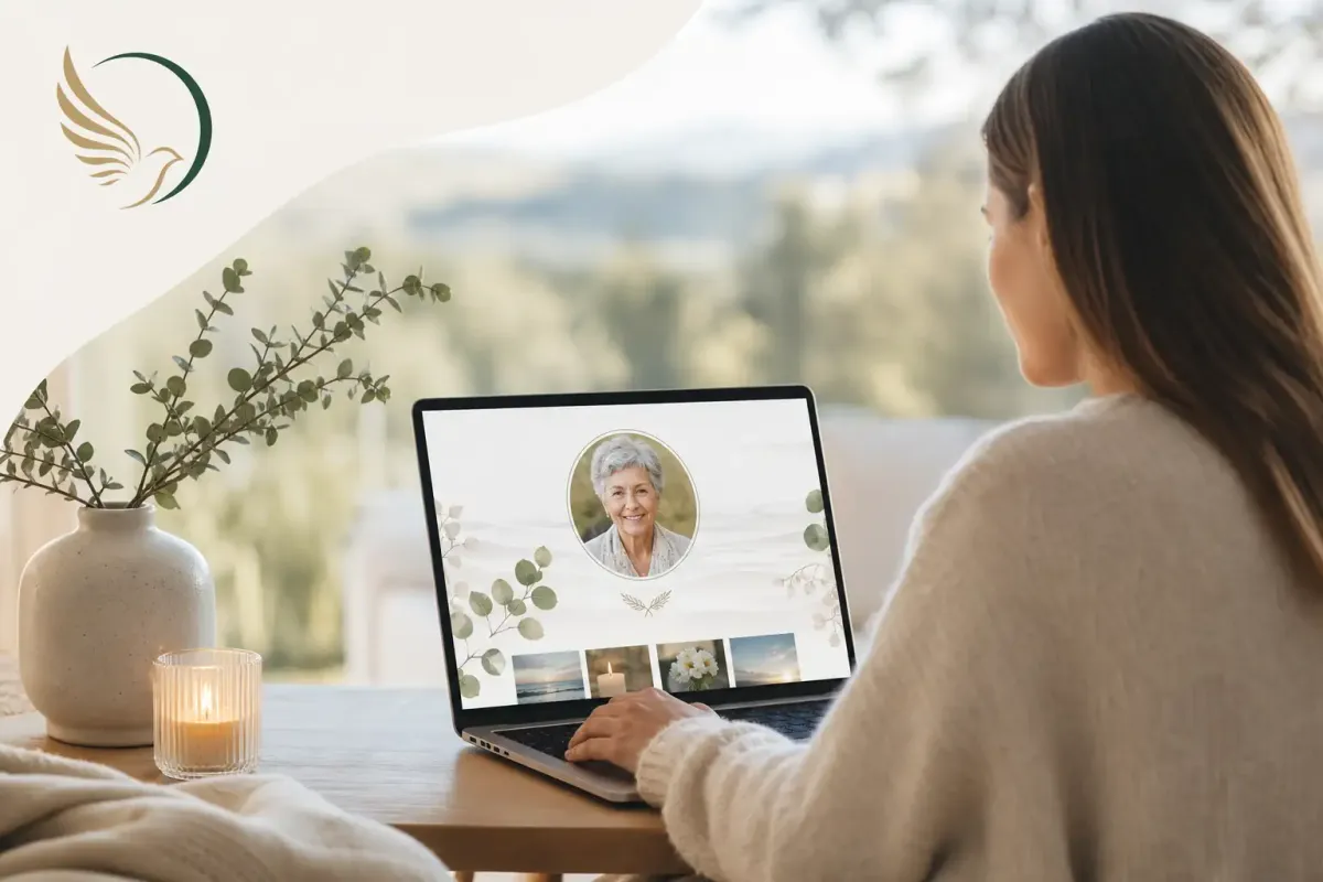 create an online memorial in australia guide by Evaheld Memorials — featured visual for How do I create an online memorial in Australia? A practical family guide by Evaheld Memorials