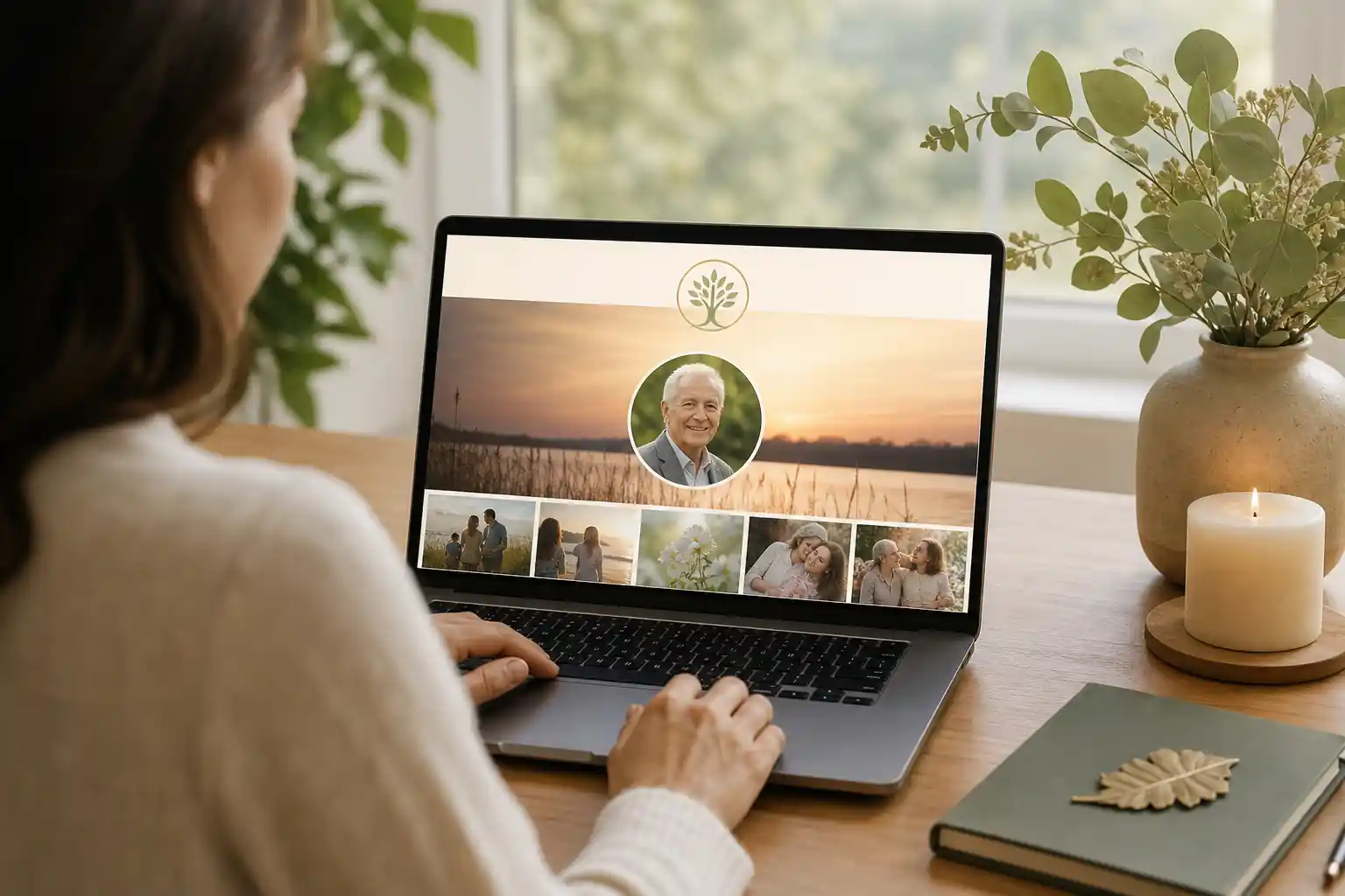 create an online memory page guide by Evaheld Memorials — featured visual for How do I create an online memory page? A practical family guide by Evaheld Memorials
