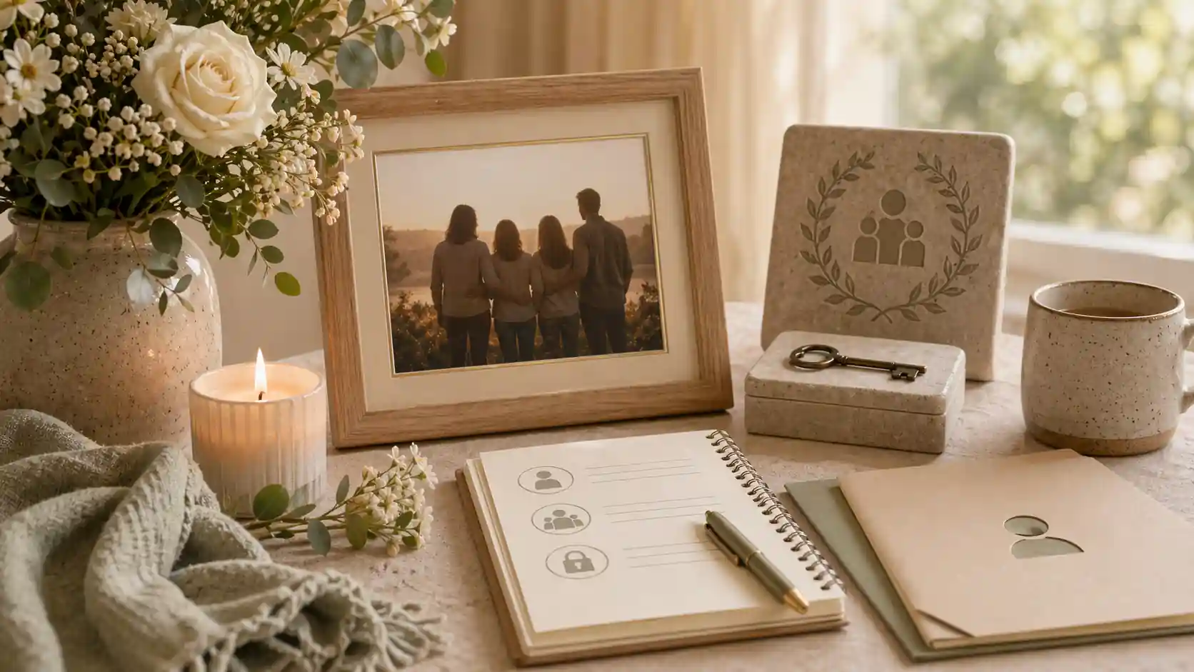 Who Owns an Online Memorial Page? Admin Rights Explained memorial guidan — featured visual for Who Owns an Online Memorial Page? Admin Rights Explained by Evaheld Memorials