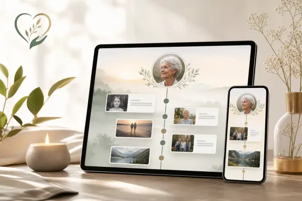 digital timeline platforms guide by Evaheld Memorials — featured visual for What are the best digital timeline platforms? Features, privacy and family fit by Evaheld Memorials