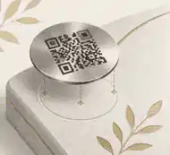 How to attach a medallion to a plaque with QR setup